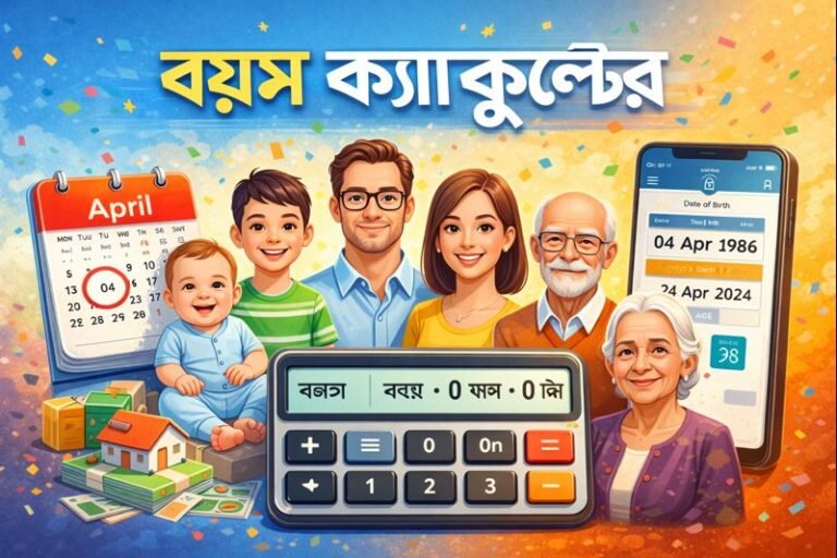 বয়স ক্যালকুলেটর
