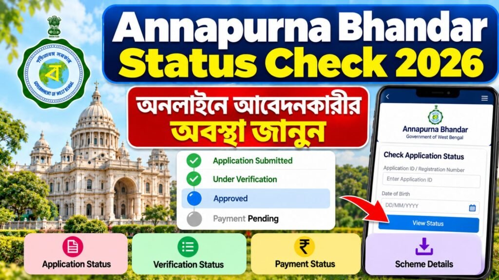 Annapurna Bhandar Status Check 2026
